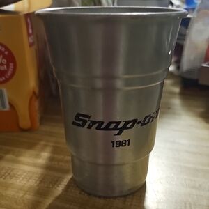 Snap-On Silver Drinkware Cup